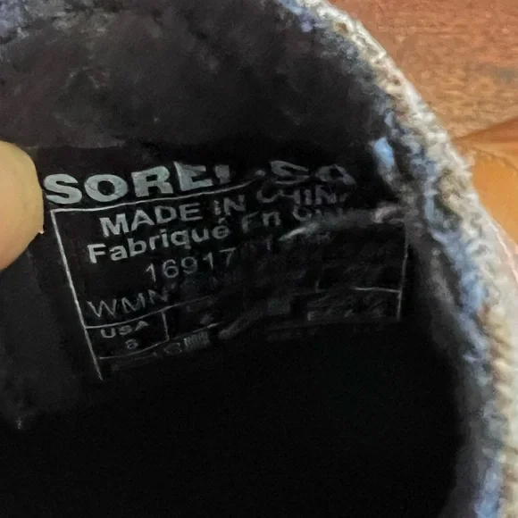 Sorel Lea Wedge Joan of Arctic Chelsea Wedge Camel Brown Black 7 - Picture 7 of 14